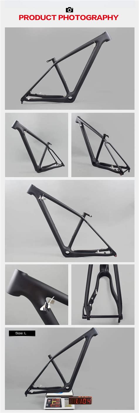 29er Mountain Bike Carbon Mtb Frame With Axle 148*12mm Frame Carbon Mtb ...