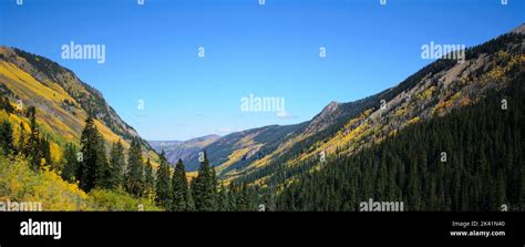 Rocky Mountain Fall Colors Stock Photo - Alamy