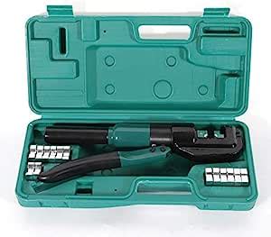 Hydraulic Crimp Wire Battery Terminal Crimping Tool Kit Pressing Force for Copper & Aluminium ...