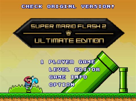 Super Mario Flash 2: Ultimate Edition (hack) | Pouetpu Wiki | Fandom ...