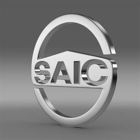 SAIC logo 3D Model in Parts of auto 3DExport