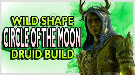 Circle of the Moon Druid the Best and Most Fun Class in Baldur's Gate 3 - YouTube