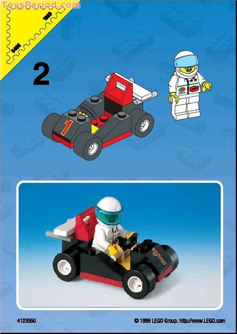 lego go kart instructions simple - Google Search Go Kart Party, Lego Club, Vintage Lego, Lego ...