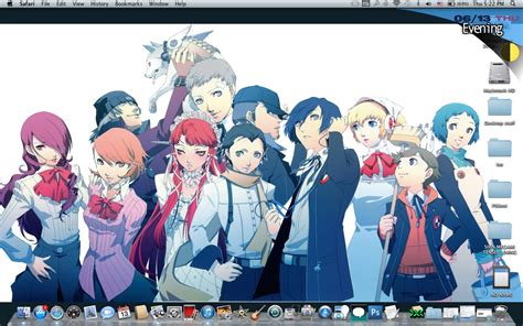 Persona 3 custom desktop theme by HayateTsujimoto on DeviantArt