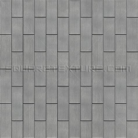 Texture 308: Zinc panel wall cladding - Square Texture