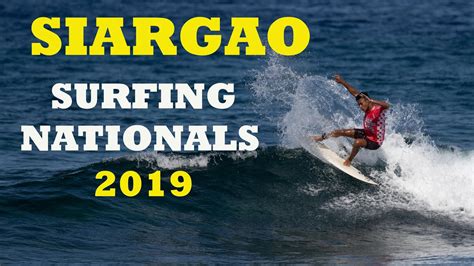 21st NATIONAL SURFING CHAMPIONSHIP, SIARGAO ISLAND, PHILIPPINES - YouTube