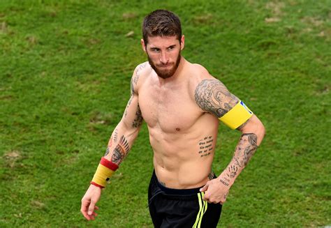 Sergio Ramos Tattoos