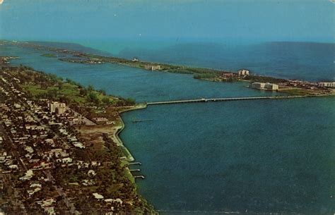 Florida Memory - Aerial view of beautiful Lake Worth, Florida.