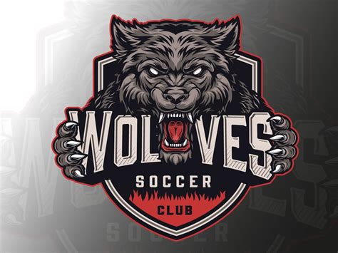 Wolves Soccer Club Emblem by DGIM studio on Dribbble