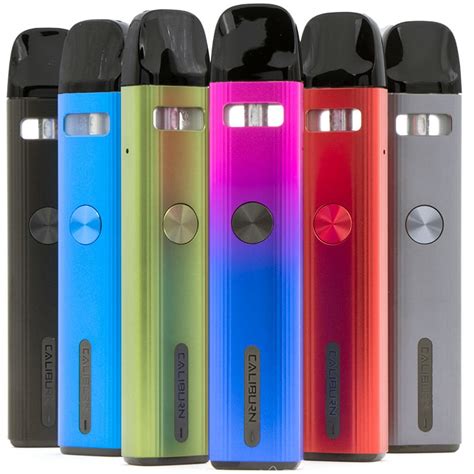 Uwell Caliburn G2 Pod Kit (CRC) | 1.6mL, 18W, 750mAh | 180 Smoke