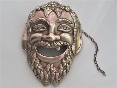 Bronze Dionysus/Bacchus mask - Greece - Catawiki