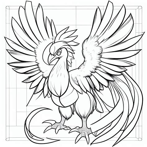 Legendary Bird Pokemon Coloring Pages