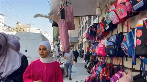 BEFORE Israel Gaza War- Gazans Life Before The War Walking Tour arabambience