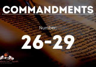 The 613 Commandments Archives - Wisdom In Torah Ministries - Rico Cortes