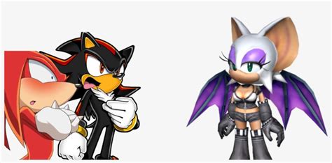 Original - Shadow Sonic X Rouge - 1457x675 PNG Download - PNGkit