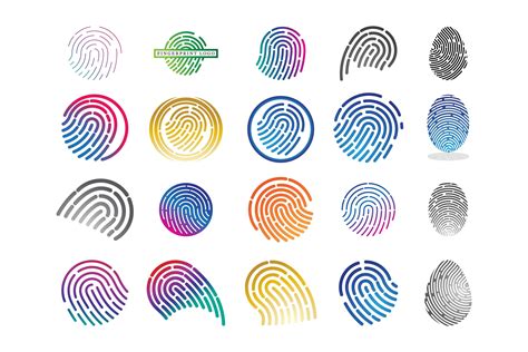 Fingerprint Logo Vector Illustration Graphic by jeffri candra ramadhani · Creative Fabrica
