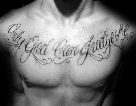 Top 61 "Only God Can Judge Me" Tattoo Ideas [2021 Guide]