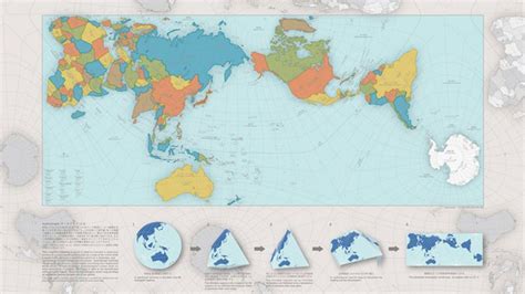 This map shows the world accurately | Architectural Digest India