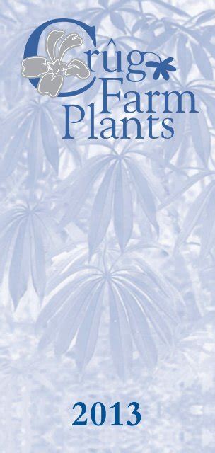 downloadable catalogue - Crug Farm Plants