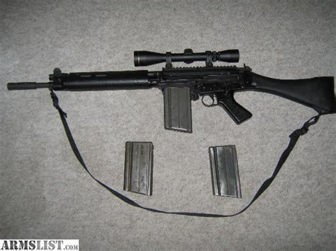 ARMSLIST - For Sale: FN/FAL .308 semi auto rifle w/ Leupold scope