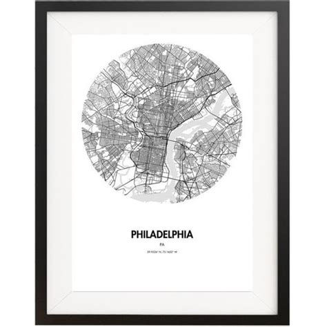 PHILADELPHIA MAP POSTER - Dot Press