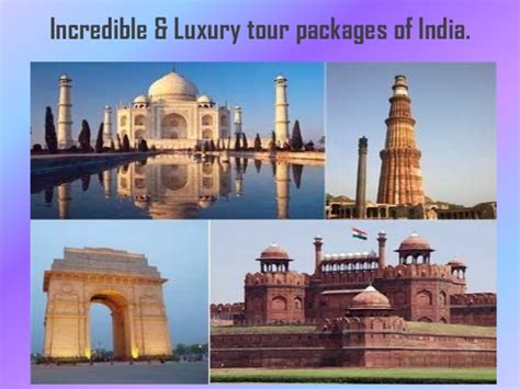 Incredible and Many Tour Packages of India | India Tour Package