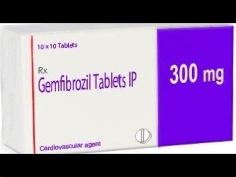 Gemfibrozil tablet use side effect dosage review in tamil - YouTube