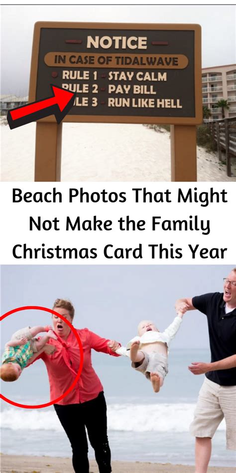 Beach Photos That Might Not Make the Family Christmas Card This Year ...