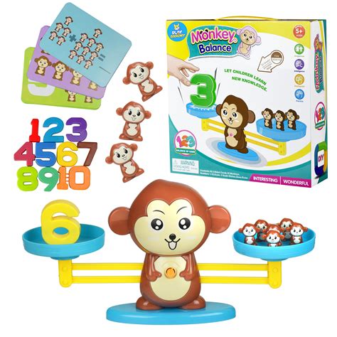 Play Brainy™ Balancing Monkey Math Game – Fun & Educational Monkey ...