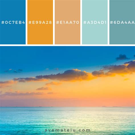 Relax outdoor landscape texture space clear Color Palette #292 - Ave Mateiu