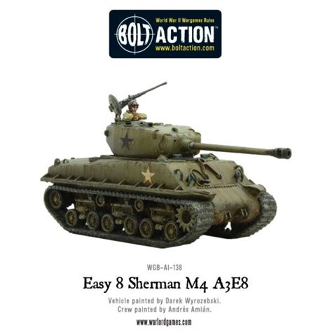 Ride Around In Bolt Action’s New Easy 8 Sherman Tank – OnTableTop – Home of Beasts of War