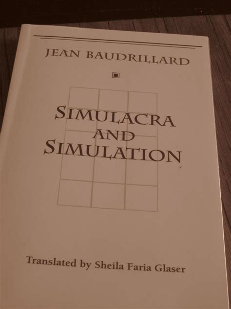 The Bar Stool Prophet: The Matrix..."Simulacra & Simulation"