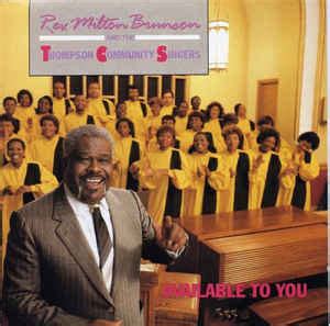 Rev. Milton Brunson And The Thompson Community Singers - Available To ...