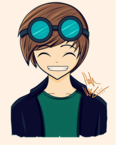 Why does he look like he came from a animae. | Dantdm, The diamond minecart, Minecraft fan art