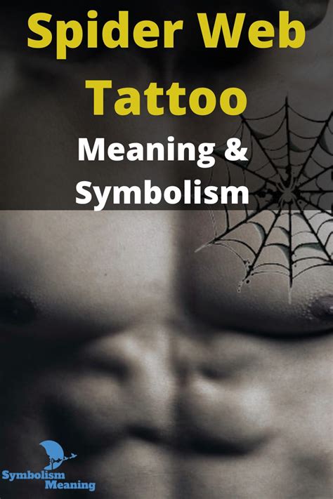 Spider Web Tattoo Meaning & Symbolism in 2023 | Web tattoo, Spider web ...