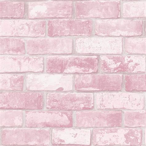 Pink Brick Wallpaper Dunelm : Stars Pink Wallpaper | Dunelm / Pink brick imitation self adhesive ...