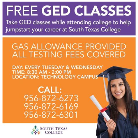 South Texas College is offering free GED classes. | City of Mission