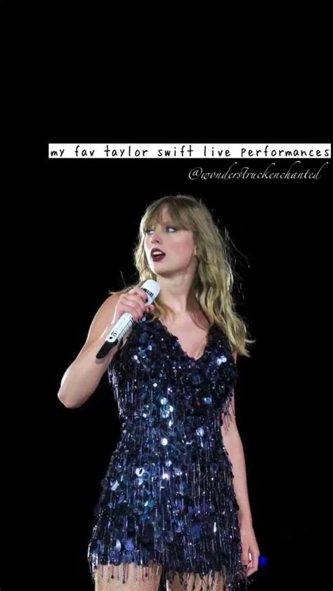 my fav taylor swift live performances 🎤 | Taylor swift videos, Taylor ...