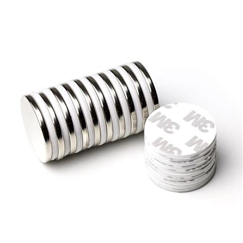 10Pc Applied Magnets 1.26 x 1/16 Neodymium Disc Magnets