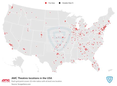 List of all AMC Theatres locations in the USA - ScrapeHero Data Store