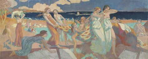 Maurice Denis (1870-1943) | Les jeux des laveuses | IMPRESSIONIST ...