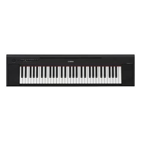 Yamaha NP-15 61-key Portable Keyboard Piano Black/White | TMW