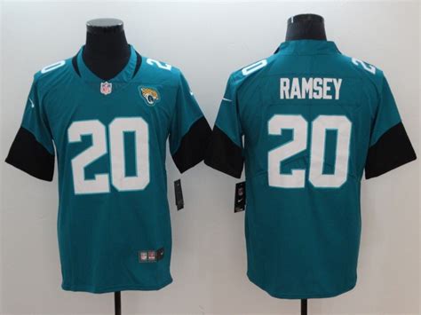 Jalen Ramsey #20 Jacksonville Jaguars Blue Limited Men's jersey M L XL ...