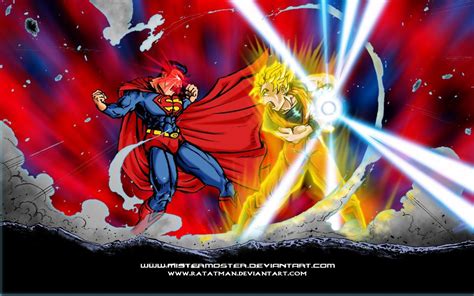 Goku Vs Superman Wallpapers - Wallpaper Cave