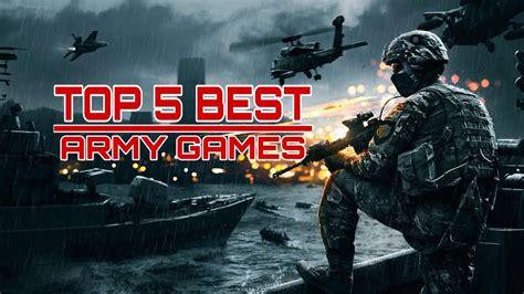 TOP 5 BEST ARMY GAMES FOR ANDROID - YouTube