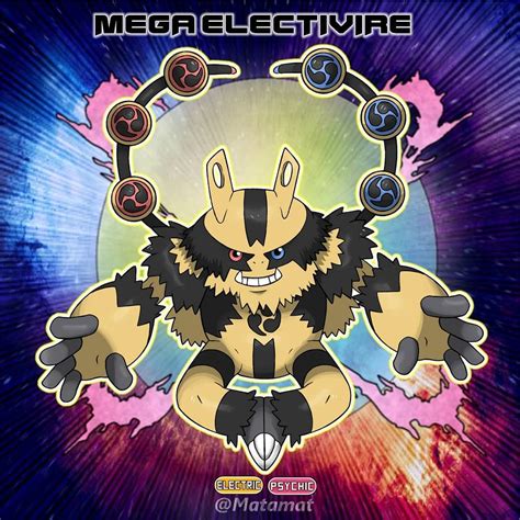 MEGA ELECTIVIRE by trainer_matz | Pokemon mega evolução, Oc pokemon, Mega evolução