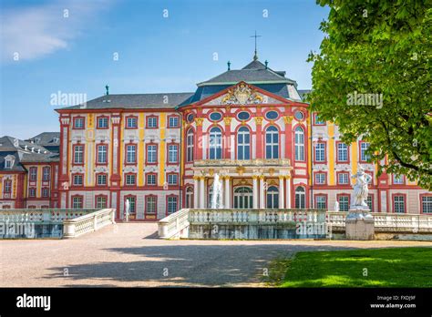 Bruchsal, Castle, Palace, Germany Stock Photo - Alamy