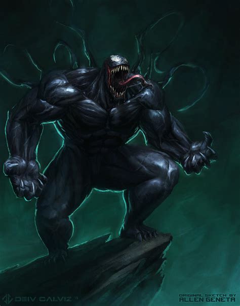 Venom Fan Art by DeivCalviz on DeviantArt