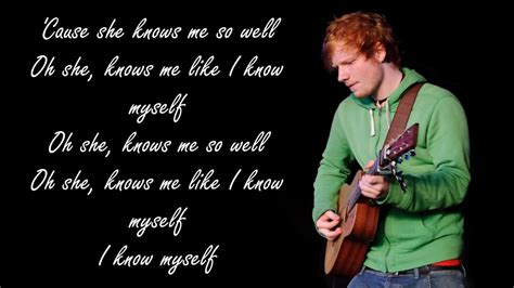 Ed Sheeran - She (Lyrics) - YouTube