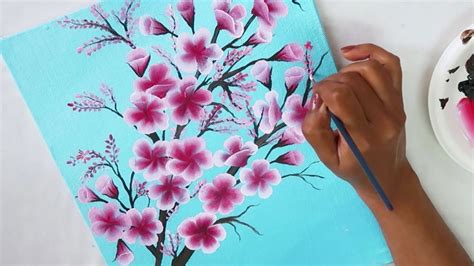 Easy Canvas Painting Ideas For Beginners Flowers | Best Flower Site